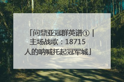 问鼎亚冠群英谱①｜主场战歌：18715人的呐喊托起冠军城